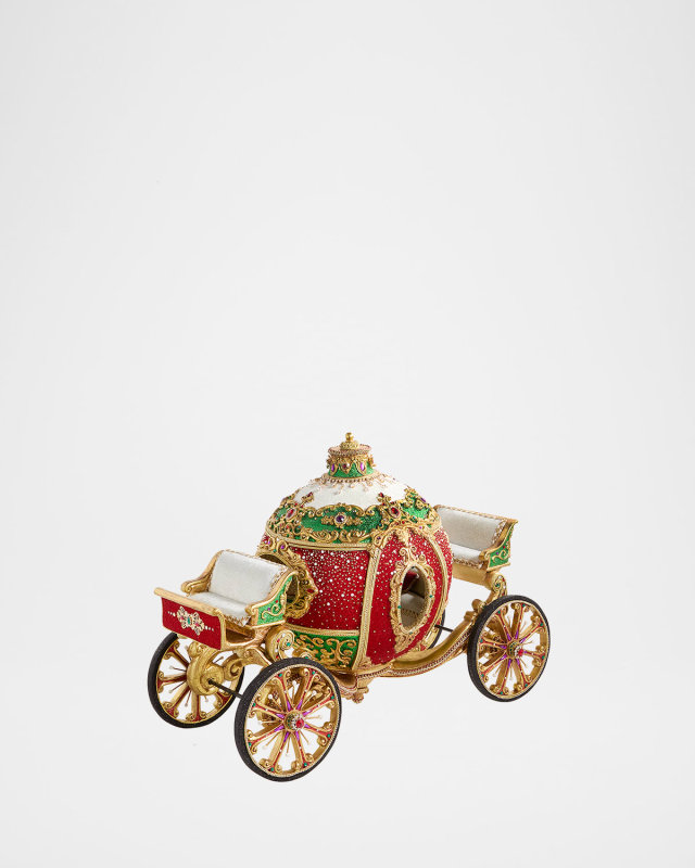 Limited Edition Royal Christmas Ball Ornament Carriage
